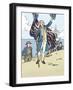 'Captain Cook Landing in Australia', 1912-Charles Robinson-Framed Giclee Print