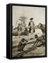 Captain Cook Landing in Tasmania, 1777-Richard Caton Woodville II-Framed Stretched Canvas