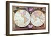 Captain Cook: Map, 1808-Laurie and Whittle-Framed Giclee Print