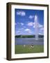 Captain Cook Memorial Fountain, Canberra, Australia-Ken Wilson-Framed Photographic Print