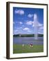 Captain Cook Memorial Fountain, Canberra, Australia-Ken Wilson-Framed Photographic Print