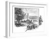 Captain Cook's Landing Place, Botany Bay, New South Wales, Australia, 1886-null-Framed Giclee Print