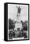 Captain Cook's Statue, Australia, 1928-null-Framed Stretched Canvas