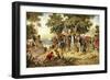 Captain Cook Taking Possession of New South Wales, 1770-null-Framed Giclee Print