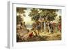 Captain Cook Taking Possession of New South Wales, 1770-null-Framed Giclee Print