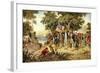 Captain Cook Taking Possession of New South Wales, 1770-null-Framed Giclee Print