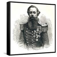 Captain Cowper Phipps Coles, (1819-1870), English Naval Captain and Inventor, 1893-null-Framed Stretched Canvas