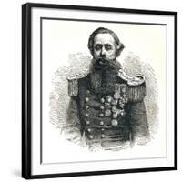 Captain Cowper Phipps Coles, (1819-1870), English Naval Captain and Inventor, 1893-null-Framed Giclee Print