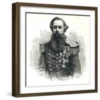 Captain Cowper Phipps Coles, (1819-1870), English Naval Captain and Inventor, 1893-null-Framed Giclee Print