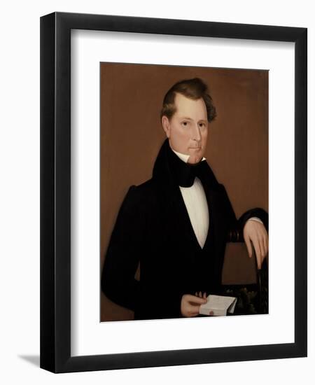 Captain Cox, circa 1836-Ammi Phillips-Framed Giclee Print