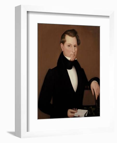 Captain Cox, circa 1836-Ammi Phillips-Framed Giclee Print