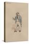 Captain Cuttle, c.1920s-Joseph Clayton Clarke-Stretched Canvas