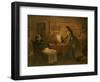 Captain Cuttle & Florence Dombey, 1886-Charles Green-Framed Giclee Print