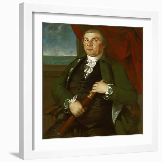 Captain David Coats, C.1775-Christian Gullager-Framed Giclee Print