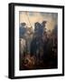 Captain Dighton Macnaghten Probyn (1833-1924) at the Battle of Agra on 10th of October 1857, C.1860-Chevalier Louis-William Desanges-Framed Giclee Print