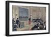 Captain Dreyfus before Council of War-Stefano Bianchetti-Framed Giclee Print