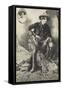 Captain E. Bill Jenkins and Miss Margo Astoria. American Sharpshooters-null-Framed Stretched Canvas