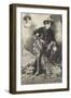 Captain E. Bill Jenkins and Miss Margo Astoria. American Sharpshooters-null-Framed Giclee Print