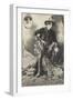 Captain E. Bill Jenkins and Miss Margo Astoria. American Sharpshooters-null-Framed Giclee Print