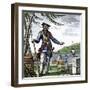 Captain Edward Teach, Commonly Called Blackbeard-null-Framed Giclee Print