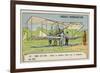 Captain Ferber Carrying Out Trials of an Aeroplane, Issy, France, 1905-null-Framed Giclee Print