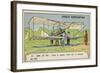 Captain Ferber Carrying Out Trials of an Aeroplane, Issy, France, 1905-null-Framed Giclee Print