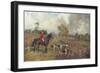 Captain Frank Spicer M.C.-Lionel Edwards-Framed Premium Giclee Print