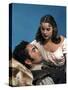 CAPTAIN FROM CASTILE, 1947 directed by HENRY KING Tyrone Power and Jean Peters (photo)-null-Stretched Canvas