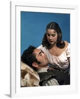 CAPTAIN FROM CASTILE, 1947 directed by HENRY KING Tyrone Power and Jean Peters (photo)-null-Framed Photo
