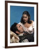 CAPTAIN FROM CASTILE, 1947 directed by HENRY KING Tyrone Power and Jean Peters (photo)-null-Framed Photo