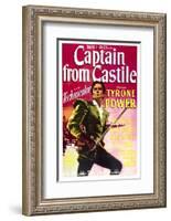 Captain from Castile - Movie Poster Reproduction-null-Framed Photo