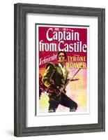 Captain from Castile - Movie Poster Reproduction-null-Framed Photo