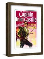 Captain from Castile - Movie Poster Reproduction-null-Framed Photo