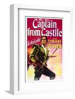 Captain from Castile - Movie Poster Reproduction-null-Framed Photo