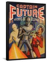 Captain Future Wizard of Science Television Poster-null-Framed Poster