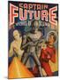 Captain Future Wizard of Science Television Poster-null-Mounted Poster