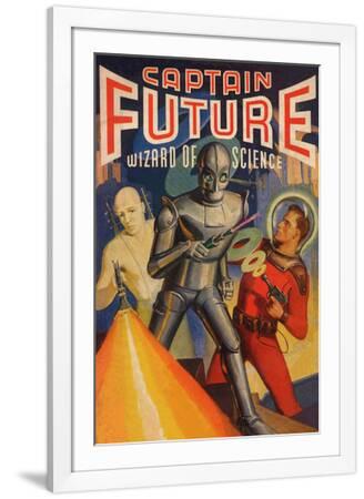 Sottobicchiere In Sughero Captain Future – Coaster Ufficiale 10x10cm Con Stampa Resistente, Idea Regalo Per Fan
