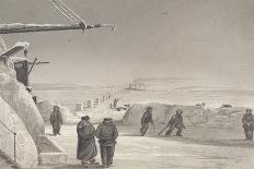 The Boats off Walden Island in a Snow Storm, August 12th 1827-Captain George Francis Lyon-Giclee Print