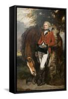 Captain George H. Coussmaker-Sir Joshua Reynolds-Framed Stretched Canvas