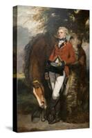 Captain George H. Coussmaker-Sir Joshua Reynolds-Stretched Canvas