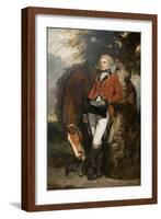 Captain George H. Coussmaker-Sir Joshua Reynolds-Framed Art Print