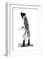 Captain Hind-John Kay-Framed Giclee Print