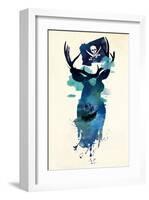 Captain Hook-Robert Farkas-Framed Art Print