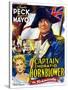 Captain Horatio Hornblower, from Left: Virginia Mayo, Gregory Peck, (Belgian Poster Art), 1951-null-Stretched Canvas