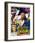 Captain Horatio Hornblower, from Left: Virginia Mayo, Gregory Peck, (Belgian Poster Art), 1951-null-Framed Art Print