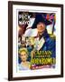 Captain Horatio Hornblower, from Left: Virginia Mayo, Gregory Peck, (Belgian Poster Art), 1951-null-Framed Art Print