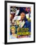 Captain Horatio Hornblower, from Left: Virginia Mayo, Gregory Peck, (Belgian Poster Art), 1951-null-Framed Art Print