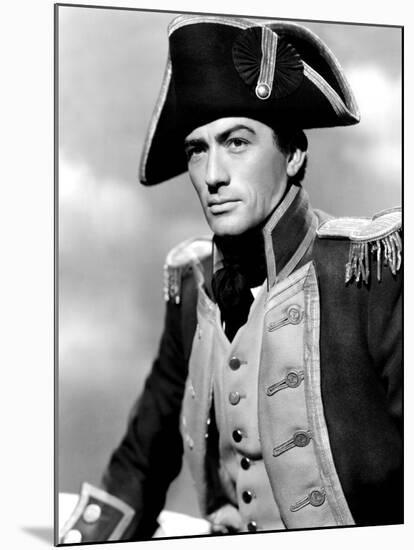 Captain Horatio Hornblower, Gregory Peck, 1951-null-Mounted Photo