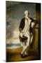 Captain Hugh Palliser (1723-1796), C.1775 (Oil on Canvas)-George Dance-Mounted Giclee Print