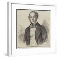 Captain Huish, Late General Manager of the North-Western Railway-null-Framed Giclee Print